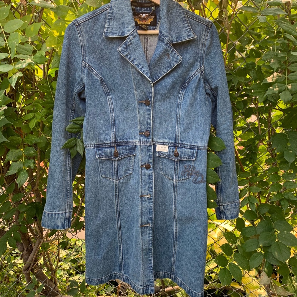 Vintage Harley-Davidson Denim 3/4 Jacket